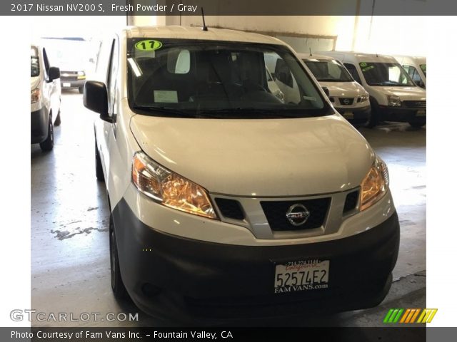 2017 Nissan NV200 S in Fresh Powder