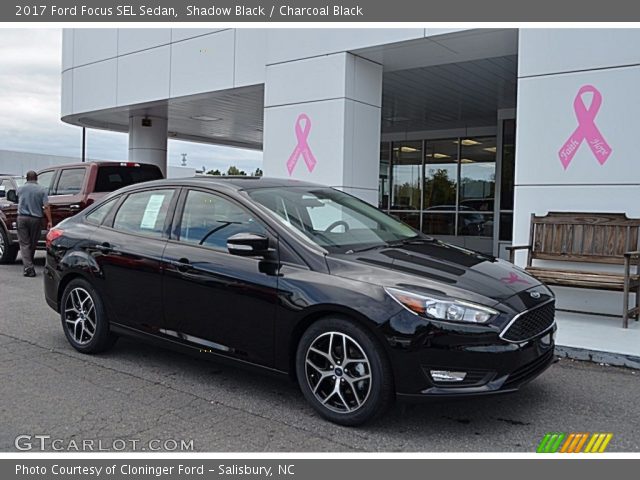 2017 Ford Focus SEL Sedan in Shadow Black