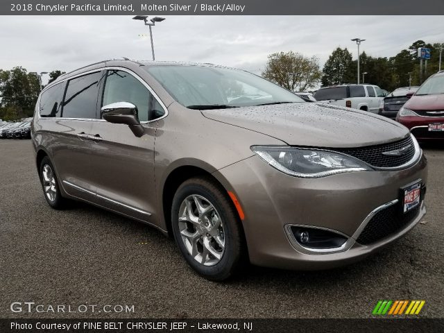 2018 Chrysler Pacifica Limited in Molten Silver