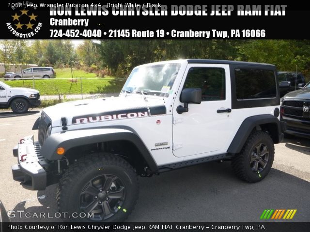 2018 Jeep Wrangler Rubicon 4x4 in Bright White