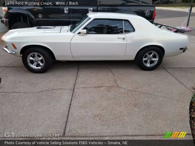 1970 Ford Mustang Coupe in White