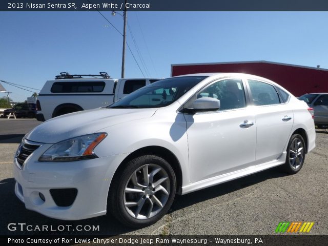 2013 Nissan Sentra SR in Aspen White