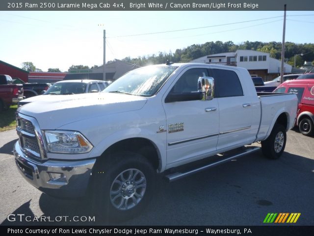 2015 Ram 2500 Laramie Mega Cab 4x4 in Bright White