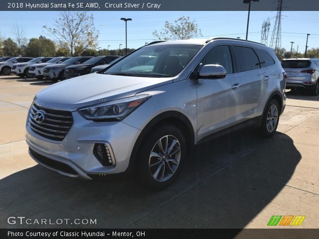 2018 Hyundai Santa Fe SE AWD in Circuit Silver