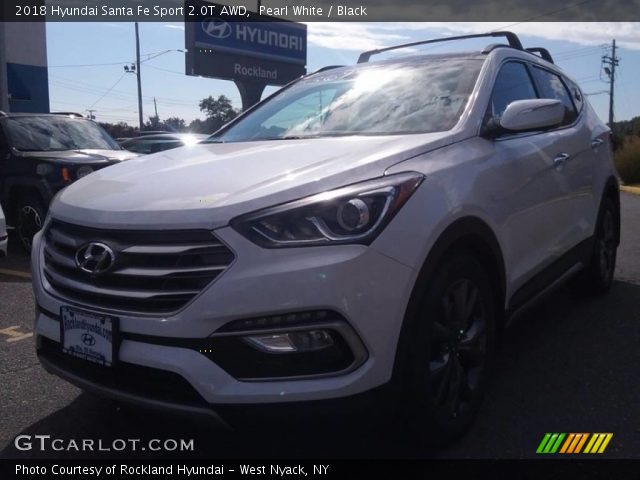 2018 Hyundai Santa Fe Sport 2.0T AWD in Pearl White