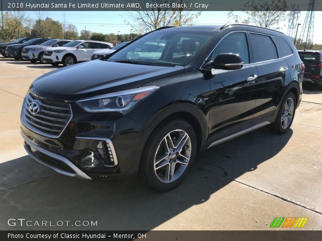 2018 Hyundai Santa Fe Limited Ultimate AWD in Becketts Black