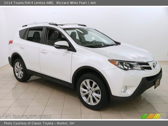 2014 Toyota RAV4 Limited AWD in Blizzard White Pearl