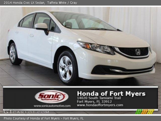 2014 Honda Civic LX Sedan in Taffeta White