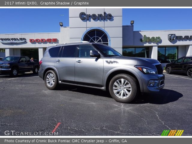 2017 Infiniti QX80  in Graphite Shadow