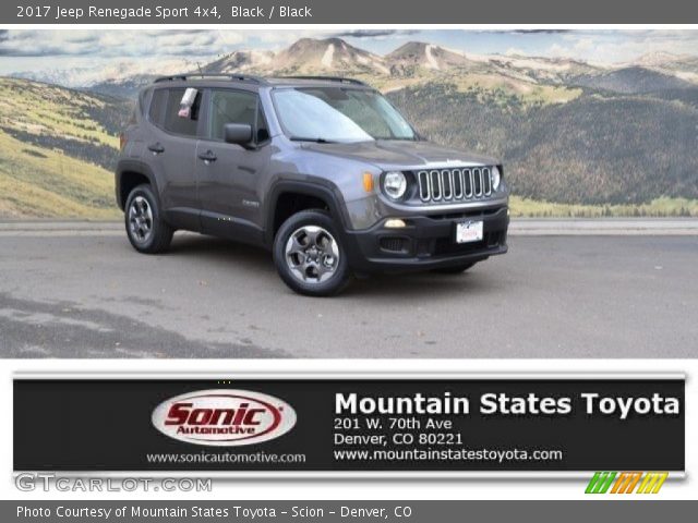 2017 Jeep Renegade Sport 4x4 in Black