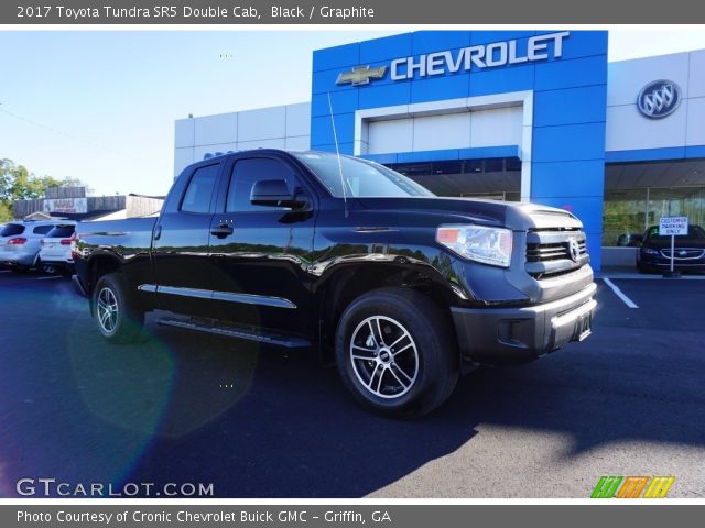 2017 Toyota Tundra SR5 Double Cab in Black