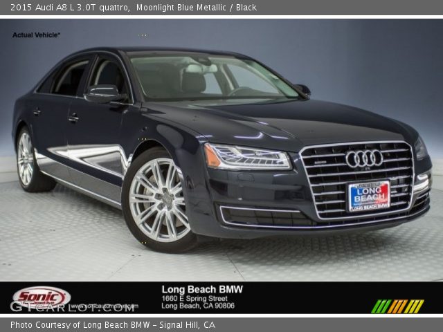 2015 Audi A8 L 3.0T quattro in Moonlight Blue Metallic