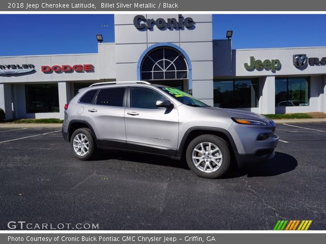2018 Jeep Cherokee Latitude in Billet Silver Metallic