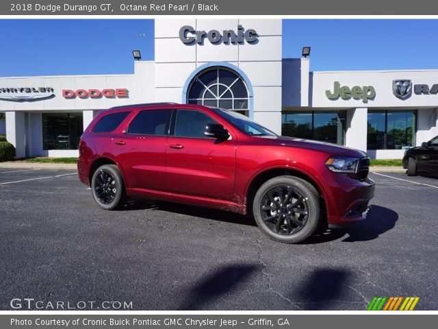 2018 Dodge Durango GT in Octane Red Pearl