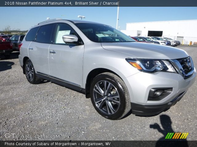 2018 Nissan Pathfinder Platinum 4x4 in Brilliant Silver