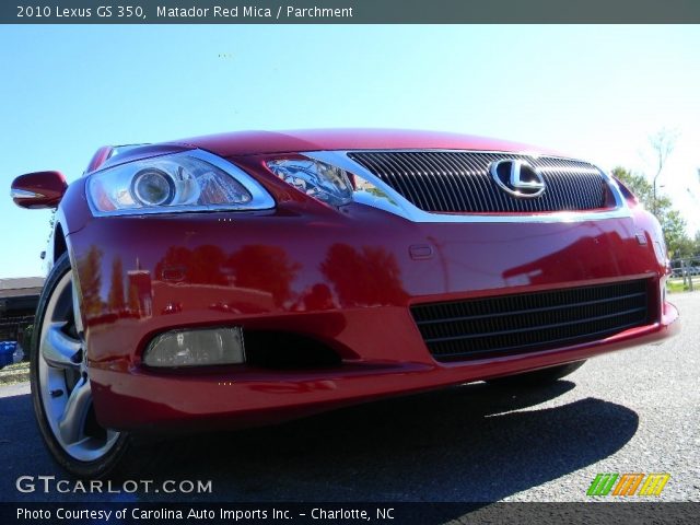 2010 Lexus GS 350 in Matador Red Mica