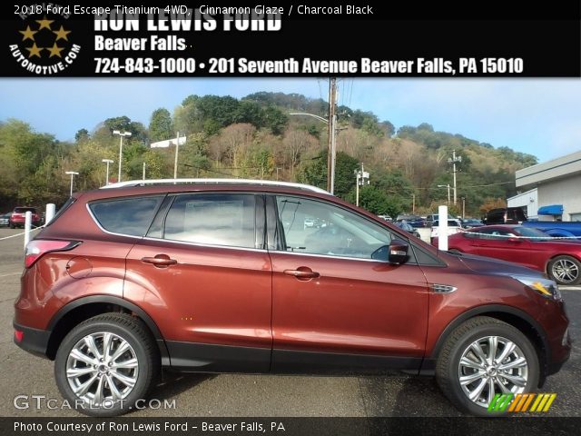 2018 Ford Escape Titanium 4WD in Cinnamon Glaze