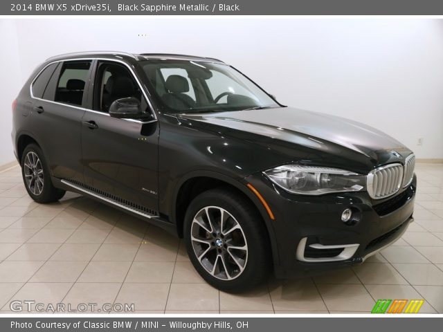 2014 BMW X5 xDrive35i in Black Sapphire Metallic