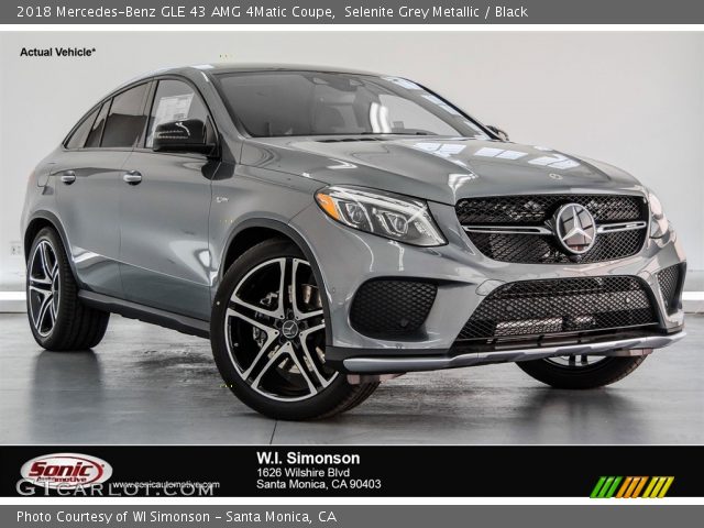 2018 Mercedes-Benz GLE 43 AMG 4Matic Coupe in Selenite Grey Metallic