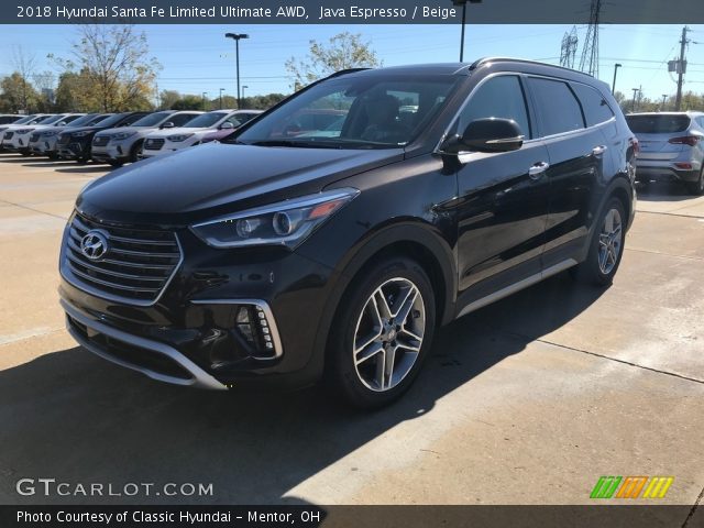 2018 Hyundai Santa Fe Limited Ultimate AWD in Java Espresso