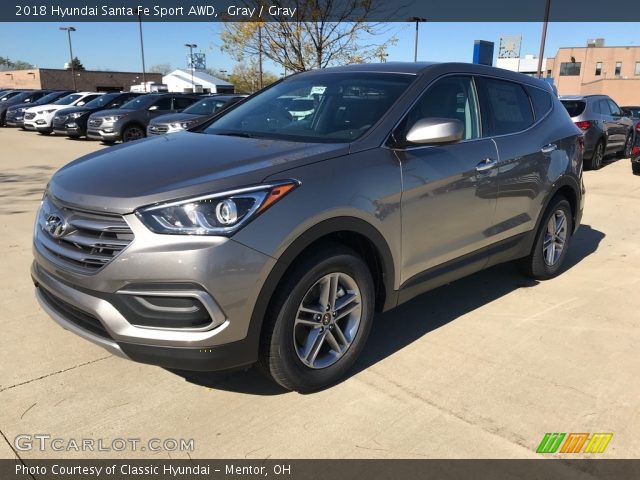 2018 Hyundai Santa Fe Sport AWD in Gray