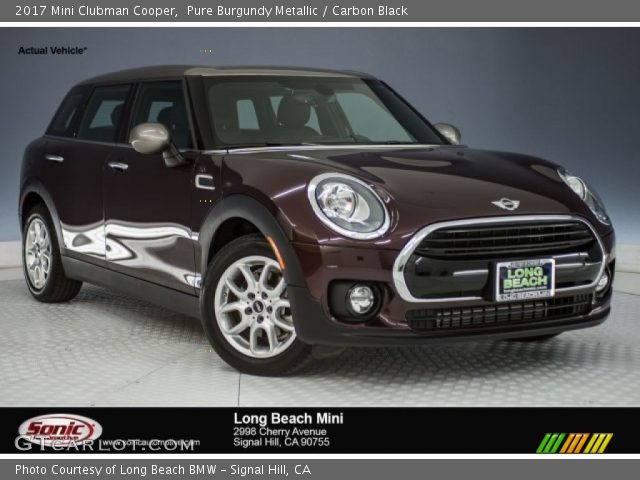 2017 Mini Clubman Cooper in Pure Burgundy Metallic