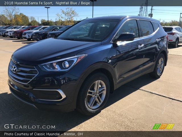 2018 Hyundai Santa Fe Sport  in Nightfall Blue