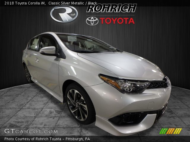 2018 Toyota Corolla iM  in Classic Silver Metallic