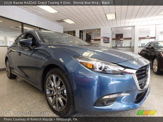 2018 Mazda MAZDA3 Grand Touring 4 Door in Eternal Blue Mica