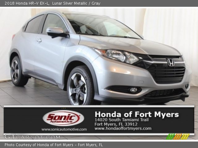 2018 Honda HR-V EX-L in Lunar Silver Metallic