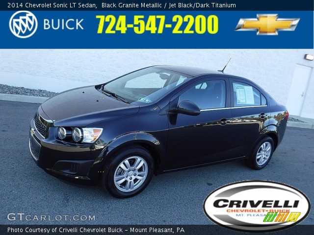 2014 Chevrolet Sonic LT Sedan in Black Granite Metallic