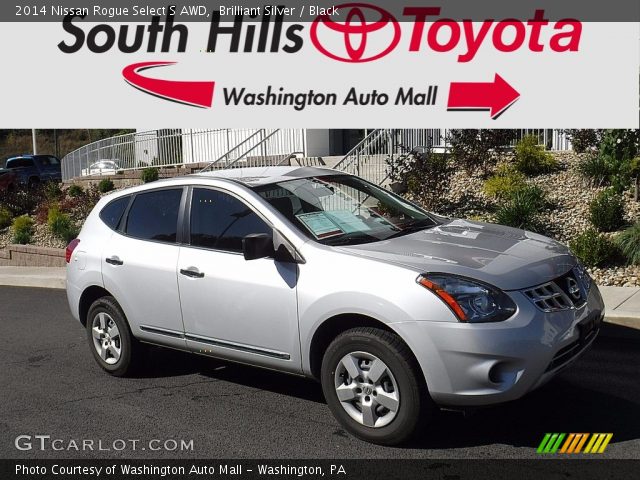2014 Nissan Rogue Select S AWD in Brilliant Silver