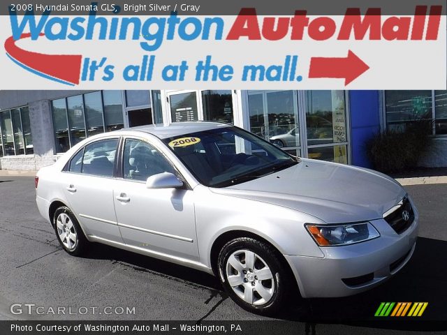 2008 Hyundai Sonata GLS in Bright Silver