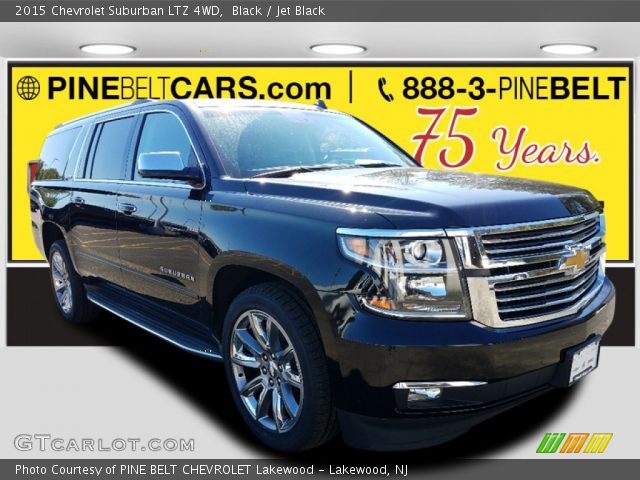 2015 Chevrolet Suburban LTZ 4WD in Black