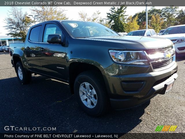 2018 Chevrolet Colorado WT Crew Cab in Deepwood Green Metallic
