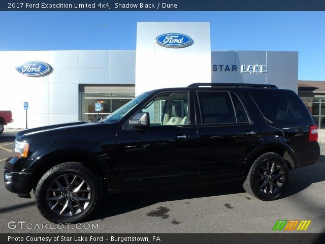 2017 Ford Expedition Limited 4x4 in Shadow Black