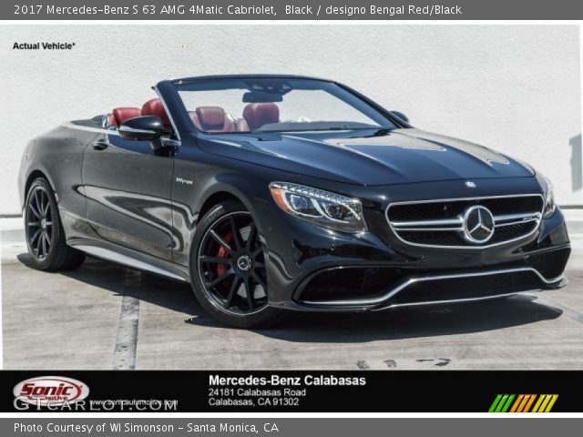 2017 Mercedes-Benz S 63 AMG 4Matic Cabriolet in Black