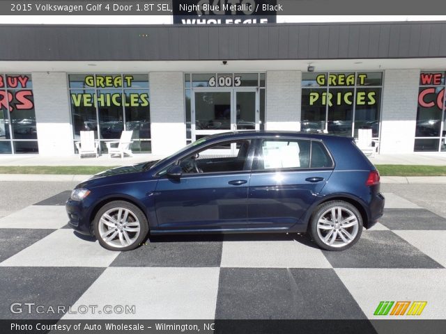 2015 Volkswagen Golf 4 Door 1.8T SEL in Night Blue Metallic