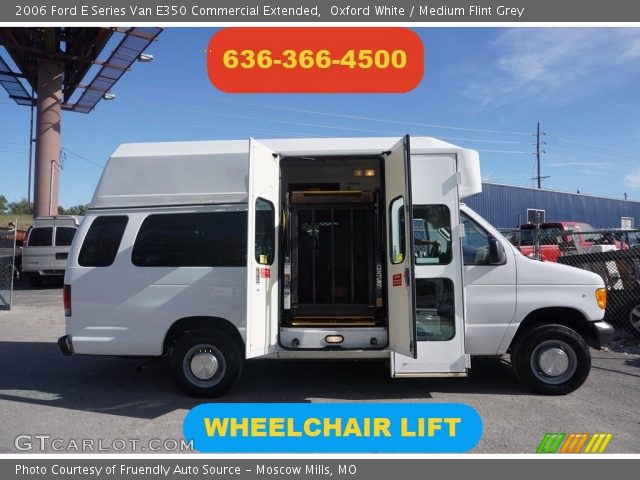 2006 Ford E Series Van E350 Commercial Extended in Oxford White