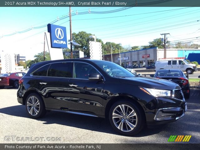 2017 Acura MDX Technology SH-AWD in Crystal Black Pearl