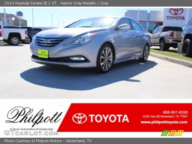2014 Hyundai Sonata SE 2.0T in Harbor Gray Metallic