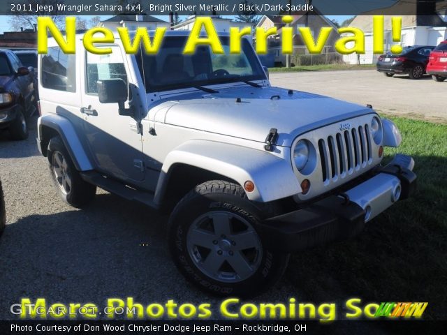 2011 Jeep Wrangler Sahara 4x4 in Bright Silver Metallic