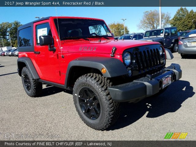 2017 Jeep Wrangler Sport 4x4 in Firecracker Red