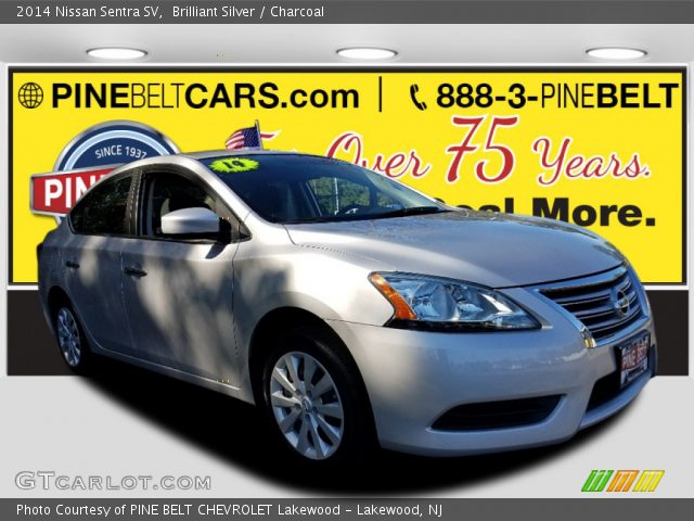 2014 Nissan Sentra SV in Brilliant Silver