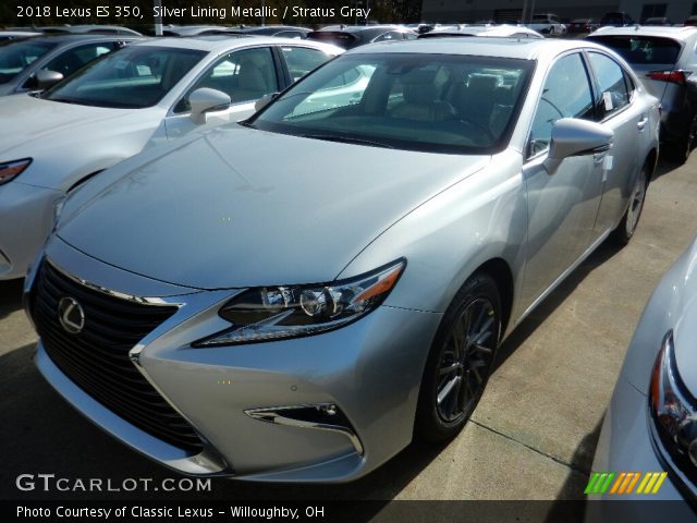 2018 Lexus ES 350 in Silver Lining Metallic