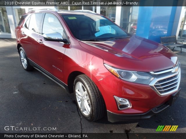 2018 Chevrolet Equinox Premier AWD in Cajun Red Tintcoat