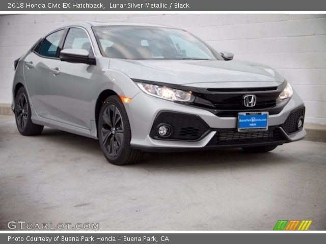 2018 Honda Civic EX Hatchback in Lunar Silver Metallic