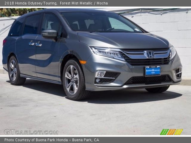 2018 Honda Odyssey Touring in Forest Mist Metallic