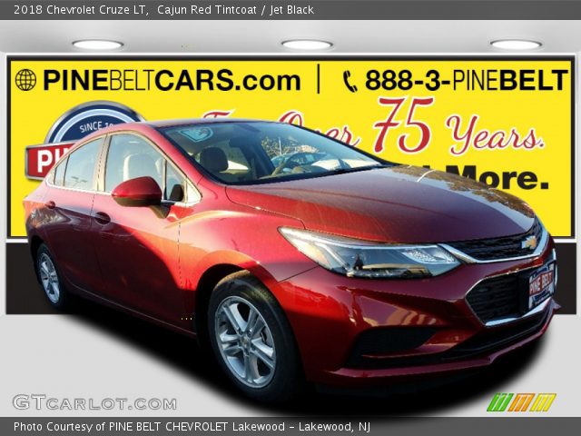 2018 Chevrolet Cruze LT in Cajun Red Tintcoat