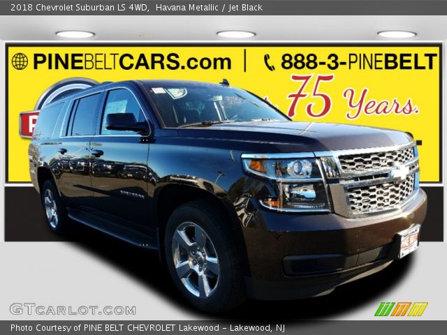 2018 Chevrolet Suburban LS 4WD in Havana Metallic